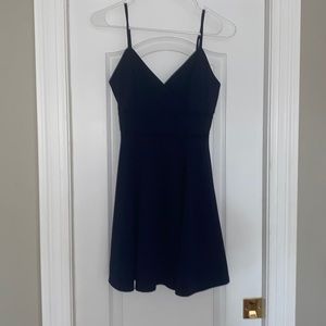 cute navy mini dress